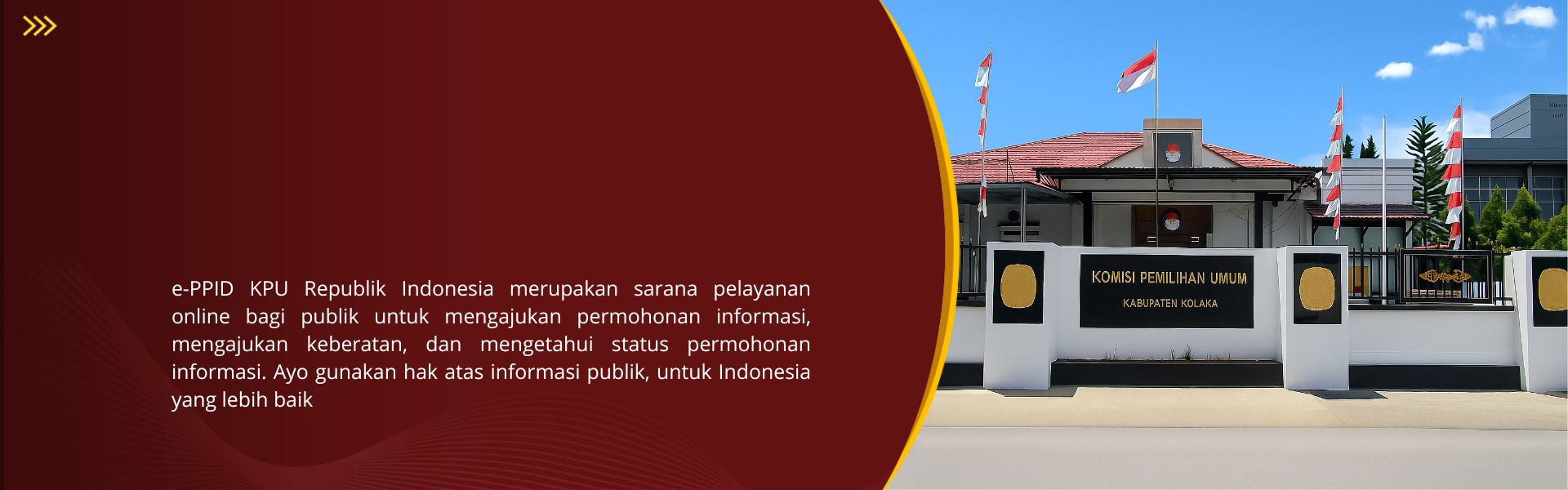 Selamat Datang di layanan e-PPID  KPU KABUPATEN KOLAKA